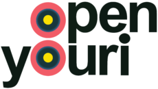 Logo van Open Youri, de organisatie die leerlingen, scholen en ouders helpt om digitaal geletterd te worden. Met als Missie: laat technologie voor jou werken, nu en in de toekomst